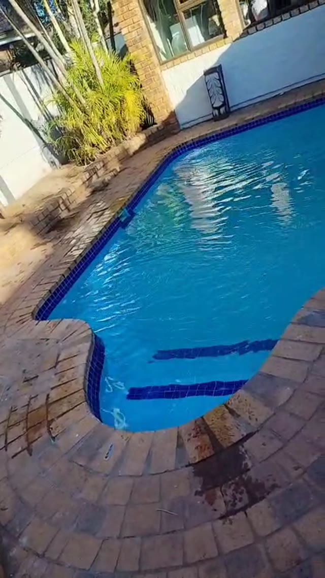 Completed pool ready to fill