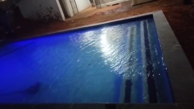 Quick look at a finished pool
